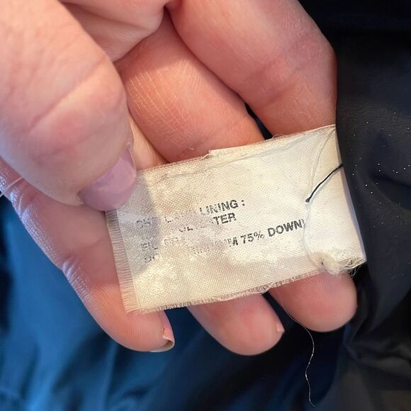 Gap goose down full black puffer vest size xs - Picture 7 of 8